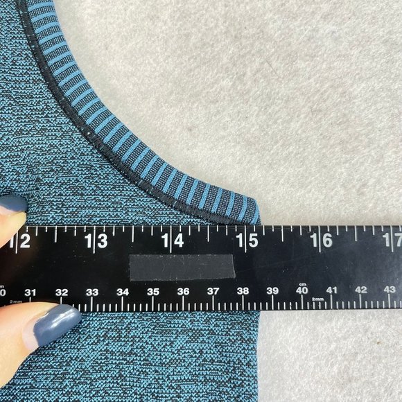 LULULEMON Womens Blue Swiftly Tech Racerback Workout Athletic Tank Top - Picture 7 of 9